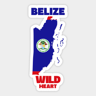 Belize Sticker